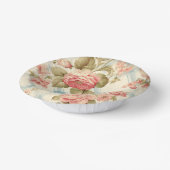 Hübscher Bauernhof Rustikale Rosen Pappteller (Gewinkelt)