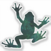 Hübscher Baumfrosch Aufkleber (Vorderseite)