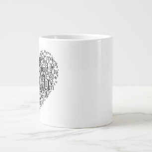 Hübscher Becher Jumbo-Tasse