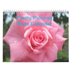 Hübscher Bild-Rosen-Kalender Kalender