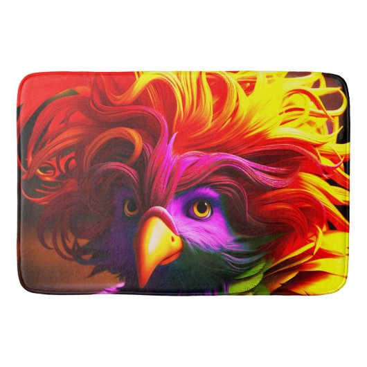 Hübscher Bird Badematte (Vorderseite)