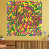 Hübscher Bird Leinwanddruck (Insitu (Wohnzimmer))