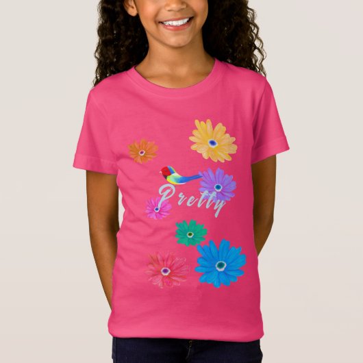 Hübscher Bird T-Shirt (Vorderseite)