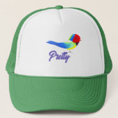 Hübscher Bird Truckerkappe (Vorderseite)