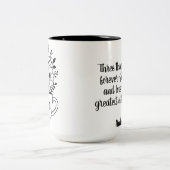 Hübscher Black Tee Cup mit Blume Tasse (Mittel)