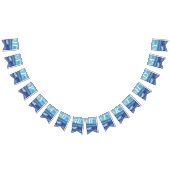 Hübscher Blauer Atlantik Wimpelkette (Alle)