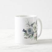 Hübscher blauer Tante Kaffeetasse (VorderseiteRechts)