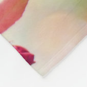 Hübscher Blauer und Gelber Bird auf einem Zweigbil Fleecedecke (Ecke)