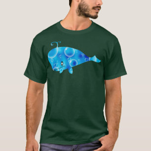 Hübscher Blauwal T-Shirt