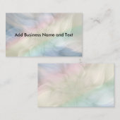 Hübscher BlumeMandalaentwurf Visitenkarte (Vorne/Hinten)