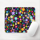 Hübscher Blumen-Stern Mousepad (Mit Mouse)