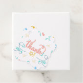 Hübscher Blumendanke Geschenkanhänger (Beispiel)