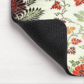 Hübscher Blumendruck Mousepad (Ecke)