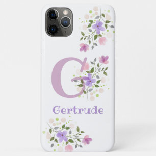 Hübscher Blumenentwurf Personalisierter Handy-Fall Case-Mate iPhone Hülle