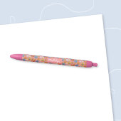 Hübscher Blumenmusterstift mit Namen Kugelschreiber