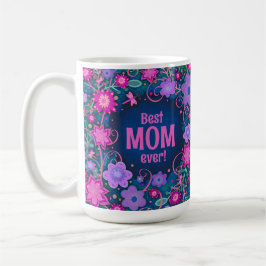 Hübscher Blumenspass Trendy Mama Inspirivity Kaffeetasse