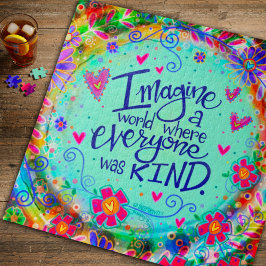 Hübscher Blumenstrauß-Preis Trendsetter Puzzle