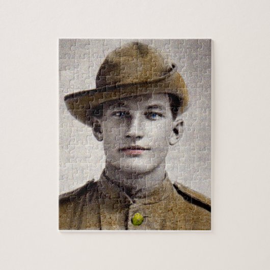 hübscher Boer War Soldat Puzzle (Vertikal)