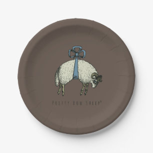 Hübscher Bogen Sheep™ - Pappteller
