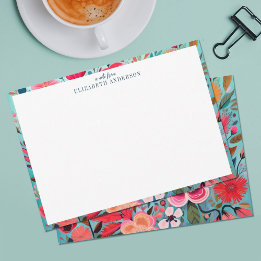 Hübscher botanischer Girlanalrahmen Mitteilungskarte