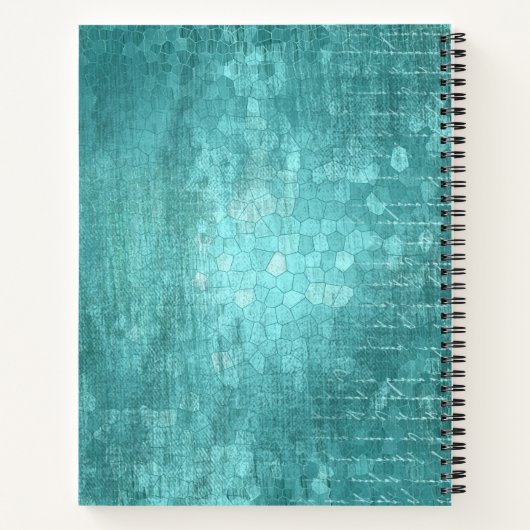 Hübscher botanischer Tod "Take Note" Journal/ Notizblock (Rückseite)