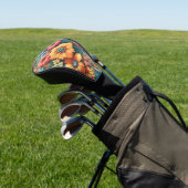 Hübscher Bouquet von Blume Golf Headcover (In SItu)
