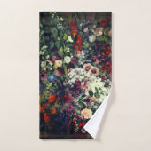 Hübscher Bouquet von Blume in einer Vase Badhandtuch Set (Handtuch)