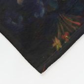 Hübscher Bouquet von Blume in einer Vase Fleecedecke (Ecke)