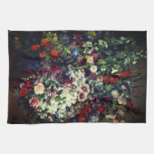 Hübscher Bouquet von Blume in einer Vase Geschirrtuch (Horizontal)