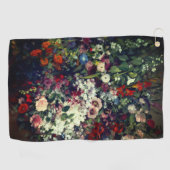 Hübscher Bouquet von Blume in einer Vase Golfhandtuch (Horizontal)