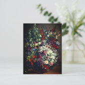 Hübscher Bouquet von Blume in einer Vase Postkarte (Stehend Vorderseite)