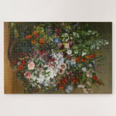 Hübscher Bouquet von Blume in einer Vase Puzzle (Horizontal)