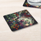 Hübscher Bouquet von Blume in einer Vase Rechteckiger Pappuntersetzer (angewinkelt)