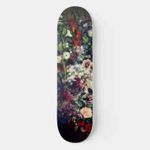 Hübscher Bouquet von Blume in einer Vase Skateboard
