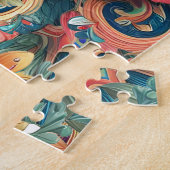 Hübscher Bouquet von Blume Puzzle (Seite)