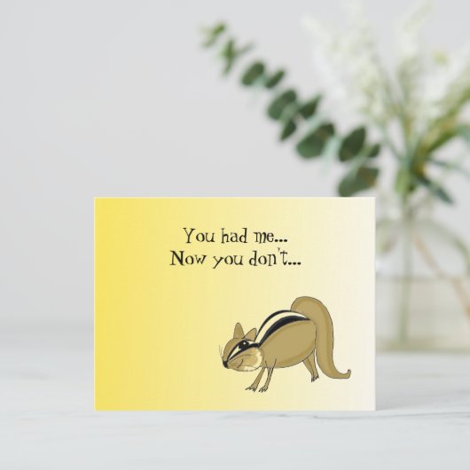 Hübscher Bruch Postkarte (Stehend Vorderseite)