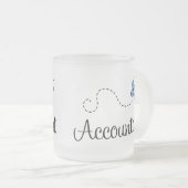 Hübscher Buchhalter Mattglastasse (VorderseiteRechts)