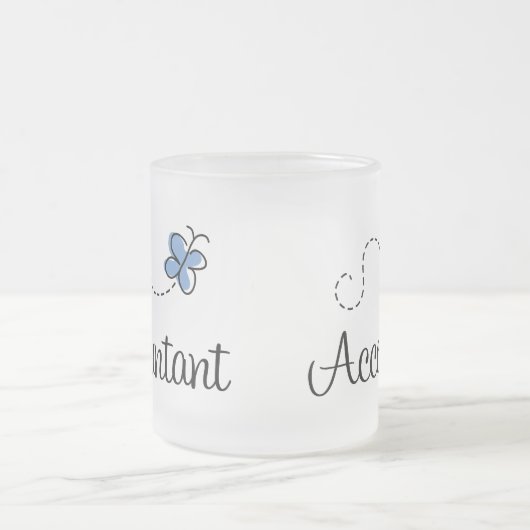 Hübscher Buchhalter Mattglastasse (Mittel)