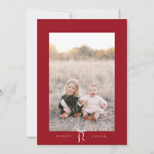 hübscher Bug-Happenkarte Feiertagskarte (Vorderseite)