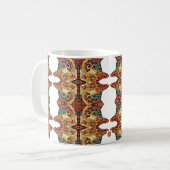 Hübscher bunter Katzentasse Kaffeetasse (Vorderseite Links)