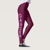 HÜBSCHER BURGUNDDANCER LEGGINGS (Rechts)