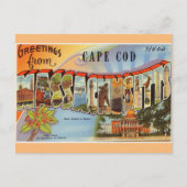 Hübscher Cape Cod Postkarte (Vorderseite)