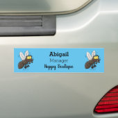Hübscher Cartoon Autoaufkleber (Auf Auto)