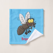 Hübscher Cartoon Badhandtuch Set (Waschlappen)