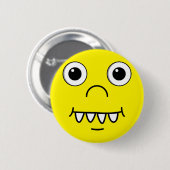 Hübscher Cartoon Button (Vorne & Hinten)