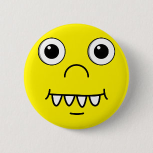 Hübscher Cartoon Button