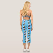 Hübscher Cartoon Capri Leggings (Rückseite)
