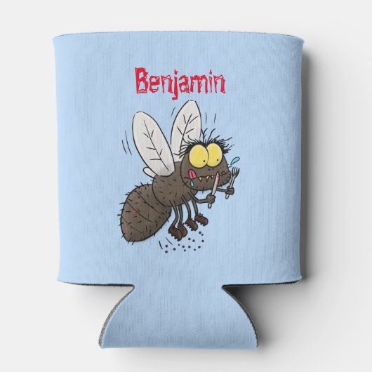 Hübscher Cartoon Dosenkühler (Rückseite)