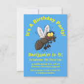 Hübscher Cartoon Einladung (Vorderseite)