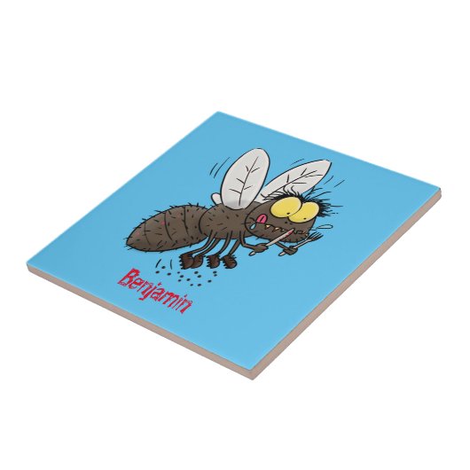 Hübscher Cartoon Fliese (Seite)